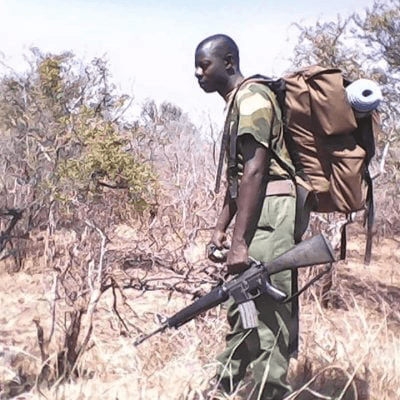 Isaac Phephelu anti-poaching in Malawi
