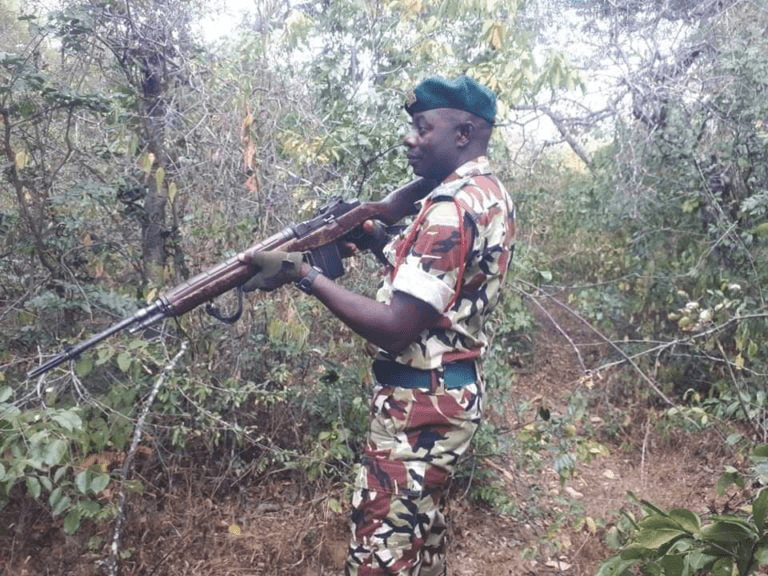 Isaac Phephelu anti-poaching in Malawi