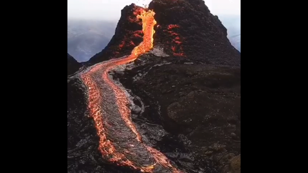 Nyiragongo volcano eruption
