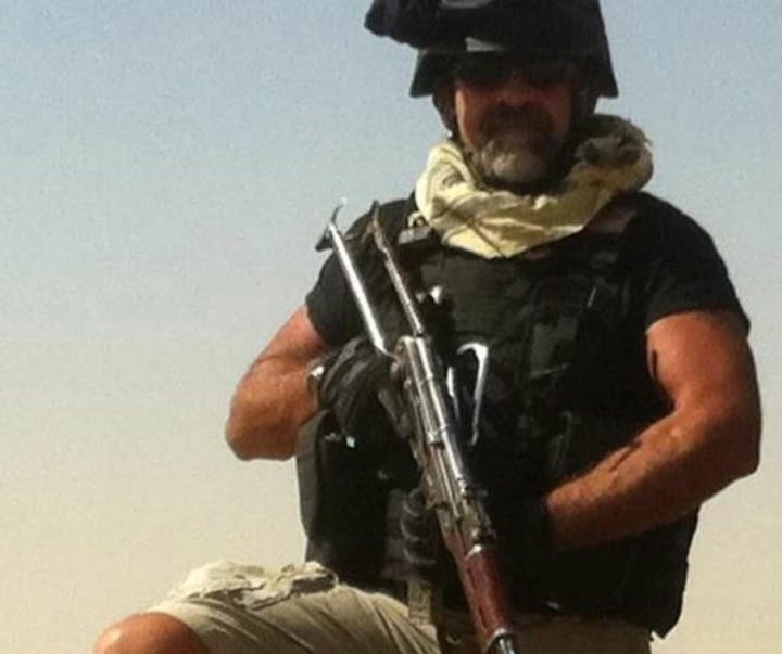 A photo of Stefano Panzanera, a private military contractor.