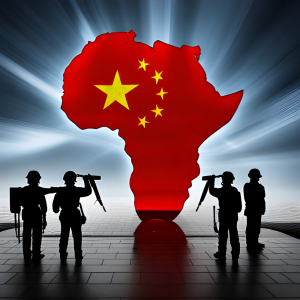 Symbolic representation of Chinese influence in Africa