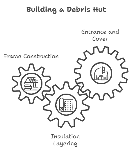 Building a Debris Hut
