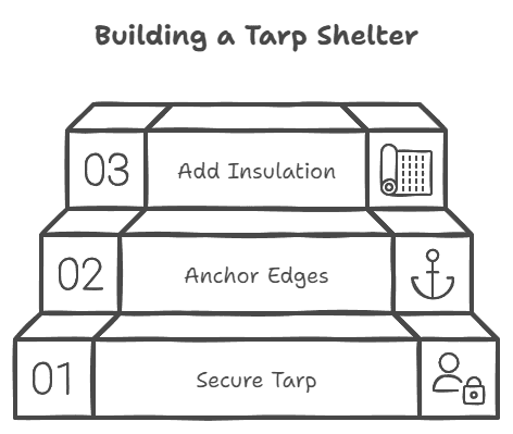 Creating a Tarp Shelter