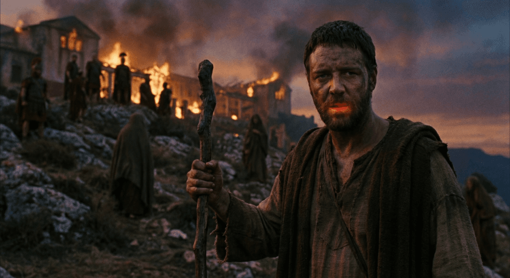  Illustration of Eunus leading the First Servile War slave revolt in Sicily against Roman forces.