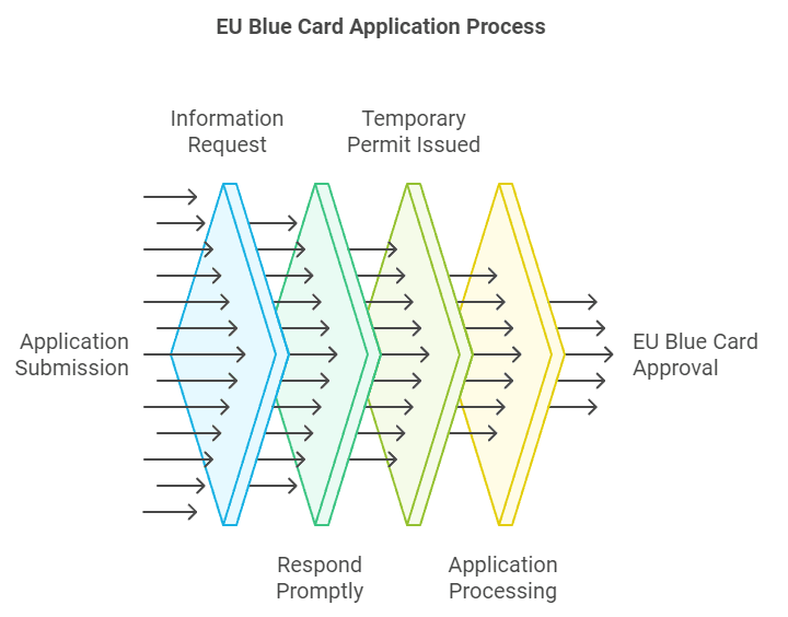 EU blue card application process