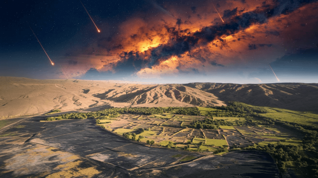 Abu Hureyra impact event: the lost civilization at Abu Hureya, an ancient settlement buried beneath layers of sediment, with evidence of a catastrophic impact event that may have changed the course of early human history