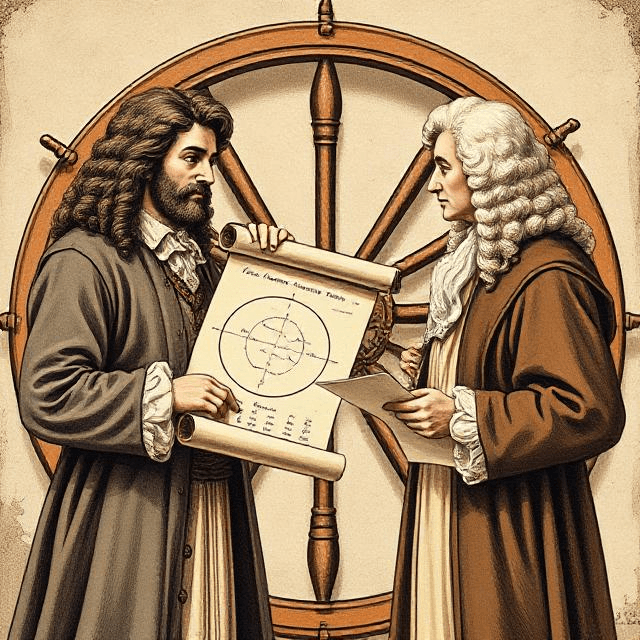 Johann Bernoulli and Isaac Newton in a mathematical duel over the principle of least action and the cycloid, a key to the physics unified rule
