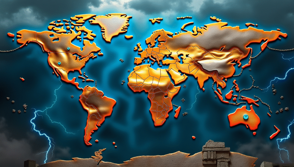 Visualizing global power shift in geopolitical supercycle