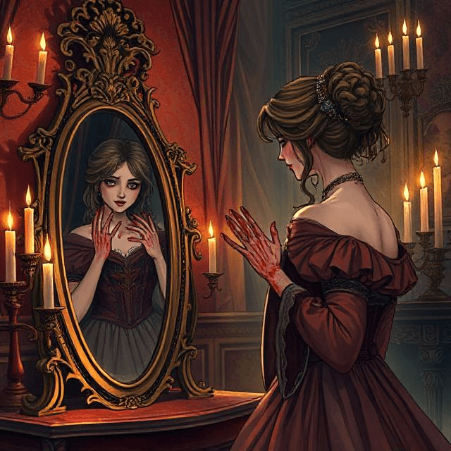 Elizabeth Bathory in chamber, highlighting sadomasochism in history via erotic violence and dark perversions.