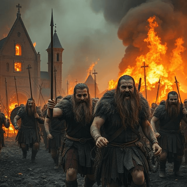 Sexual cruelty and Viking Berserkers in sadomasochism in history raids