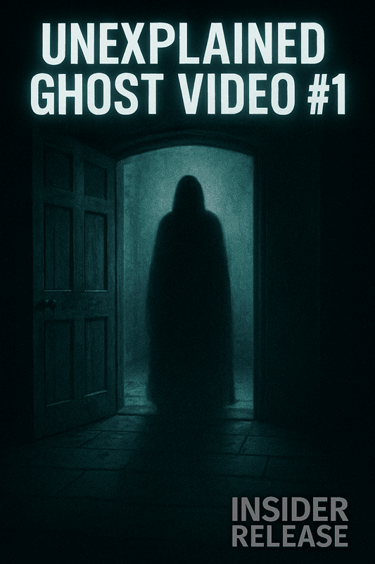 Dark hooded ghost figure caught on CCTV camera – unexplained viral ghost video