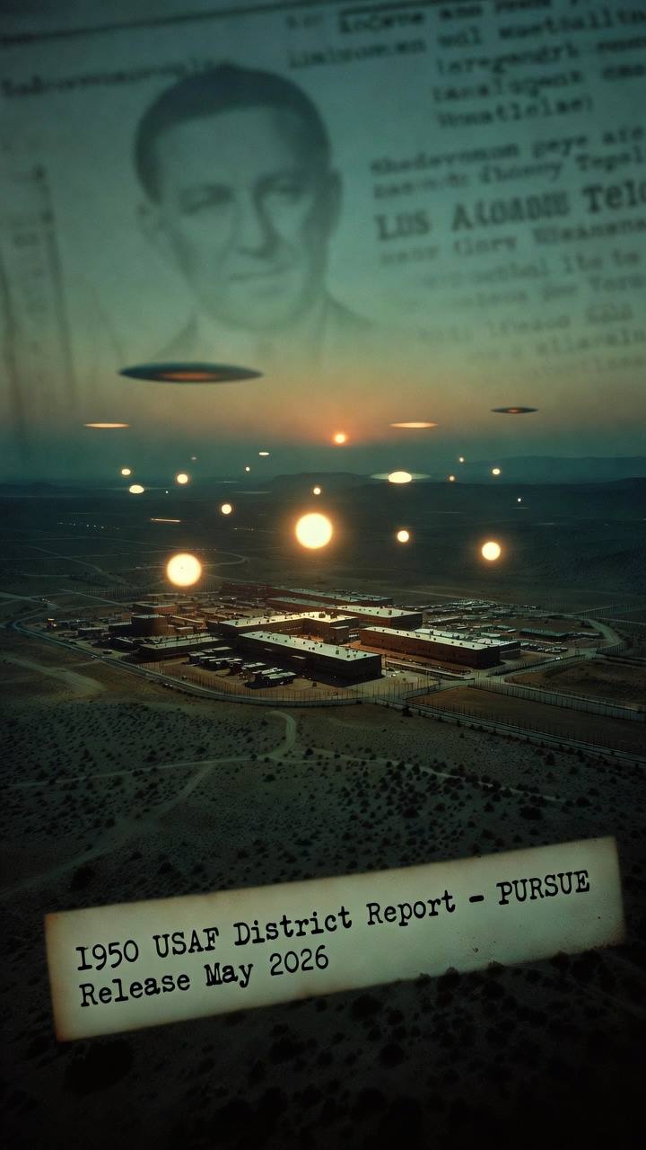 Los Alamos National Lab with UAP orbs – 1950 declassified USAF report 2026