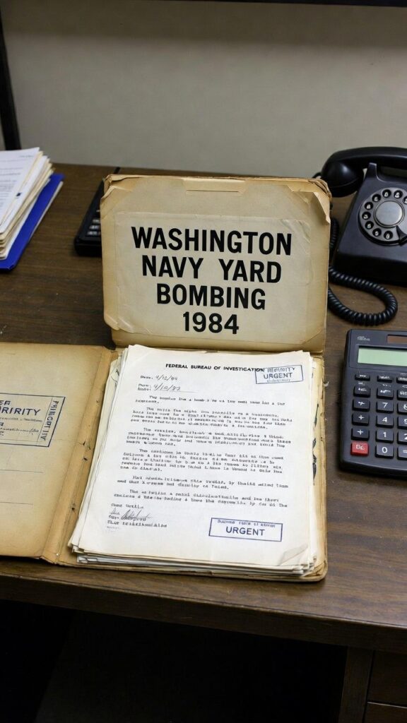 Washington Navy Yard 1984 bombing FBI file reveals details